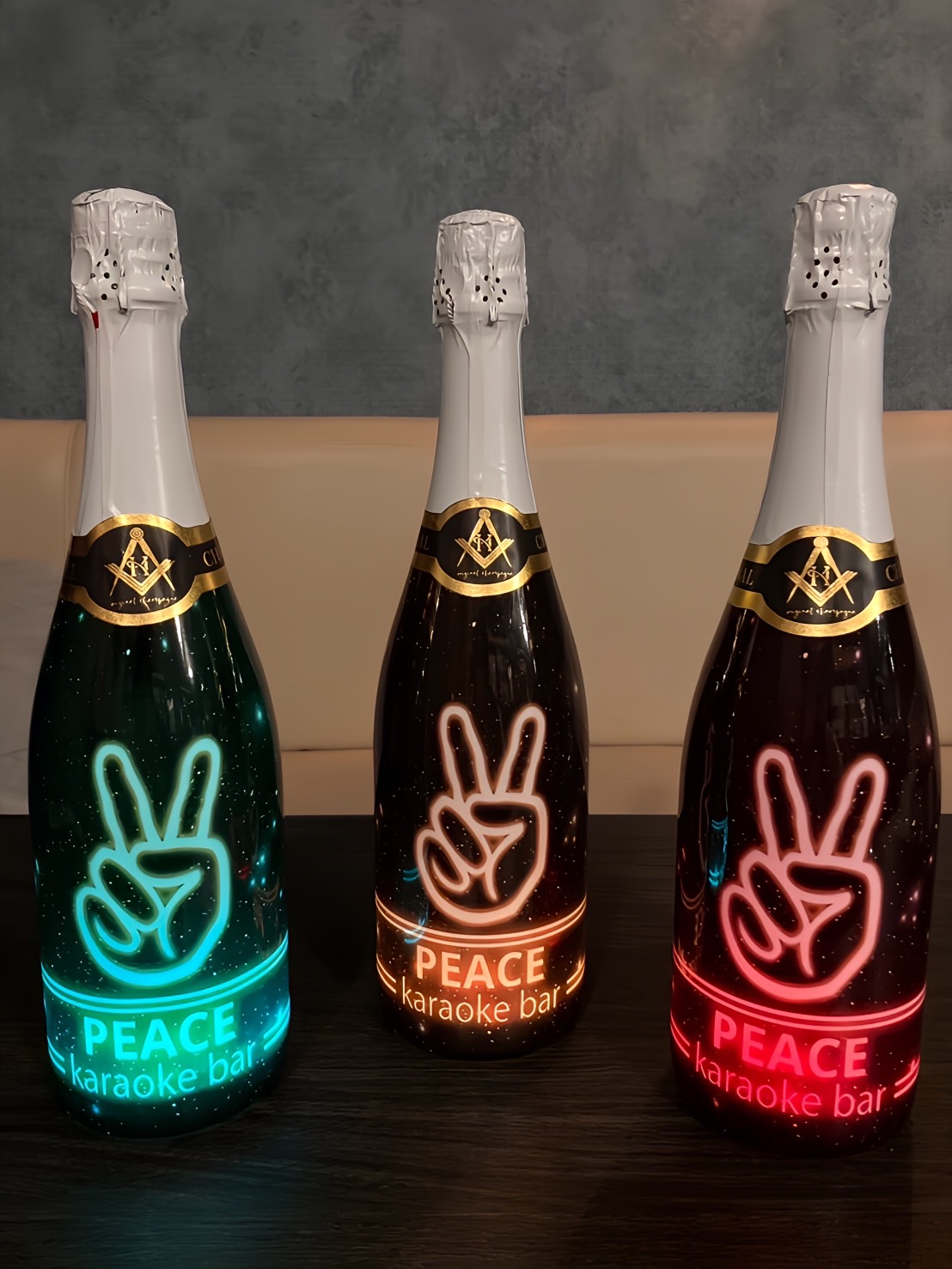 LEDシャンパン